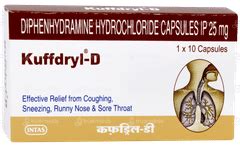 Kuffdryl Tablet 10 - Uses, Side Effects, Dosage, Price | Truemeds