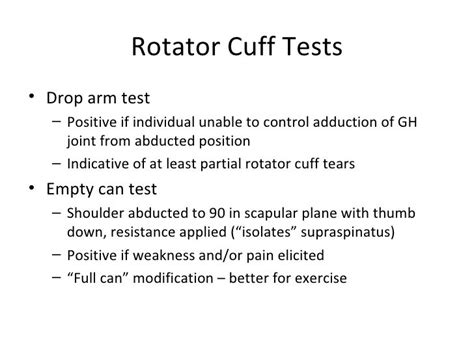 Rotator Cuff Muscles Test 的图像结果