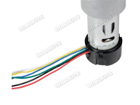 DC 12V 60RPM High Torque Quad Encoder Motor DC 12V 60RPM High Torque ...