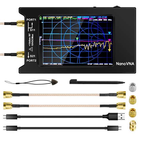 Buy AURSINC Upgrated NanoVNA-H4 Vector Network Analyzer, Lastest V4.3 ...