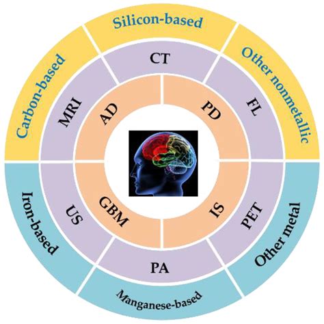 Inorganic Nanomaterial for Biomedical Imaging of Brain Diseases