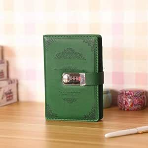 Oye-Seller Creative Stationery Notebook with Number Combination Lock ...