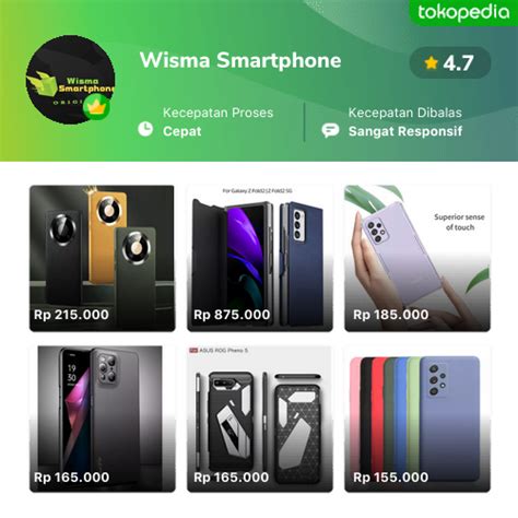 Toko Wisma Smartphone Online - Produk Lengkap & Harga Terbaik | Tokopedia