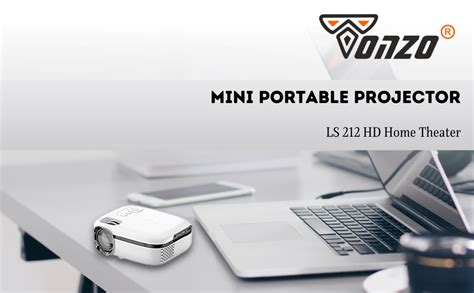 TONZO LS 212 HD Home Theater Mini Portable Projector 3500 Lumens ...