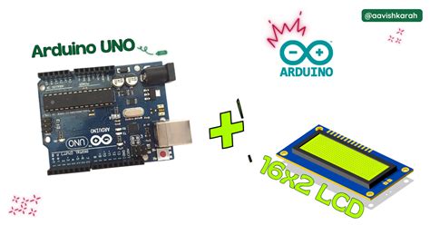 Interfacing 16x2 LCD display with Arduino Uno - Tech Aavishkarah