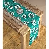 Buy AEROHAVEN Abstract Multicolour HD Digital Premium Modern 4 Seater ...