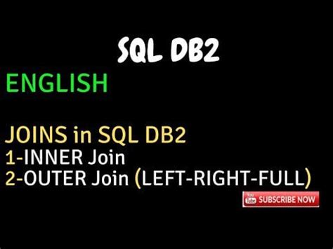 Image result for DB2 Update Join Syntax
