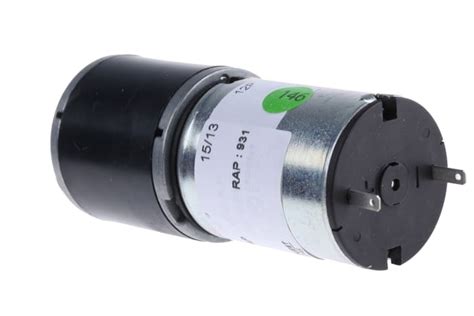 82862205 Crouzet | Crouzet Brushed Geared DC Geared Motor, 3 W, 24 V dc ...