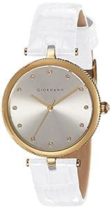 Giordano Analog Silver Dial Women's Watch - A2038-02 : Amazon.in: Fashion
