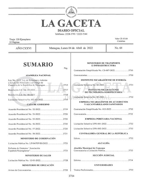 Ley No 1113, Ley de Ref y Adic Ley del Notariado y al Codigo de ...