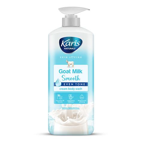 Goat Milk Smooth Even Tone Cream Body Wash – Karis Naturals