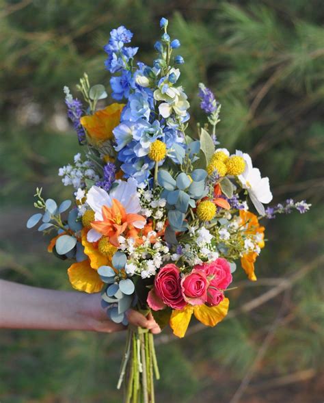 Artificial Wild Flower Bunch at Robert Hambright blog