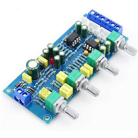 Hiletgo Ne5532 Op Amp Hifi Preamplifier Pre Amplifier Bass Treble ...