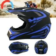 Buy Motocross Helmet,Outdoor adult Full Face MTB Helmet Set Motorcycle ...
