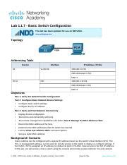 Image result for Netacad Lab Basic Switch Configuration