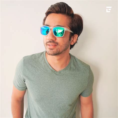 Buy Classic Crystal Blue Sunglasses for Men Online at Eyewearlabs