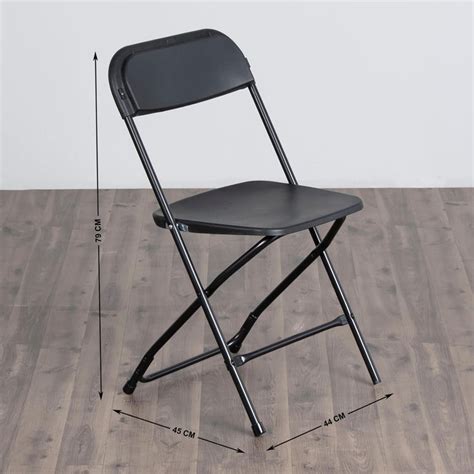 Buy Emma Metal Folding Chair - Black from Home Centre at just INR 1995.0