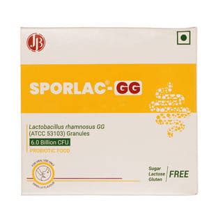 Sporlac GG Granules | Vanilla Flavour Sugar Free: Uses, Side Effects ...