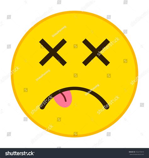 Cross Eyed Smiley Clipart Emoji Cross Eyes Vector Images (over 280)