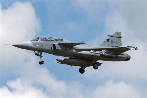 Saab F-39E Gripen Fighter Jet Debuts At Largest Military Exercise In Latin America
