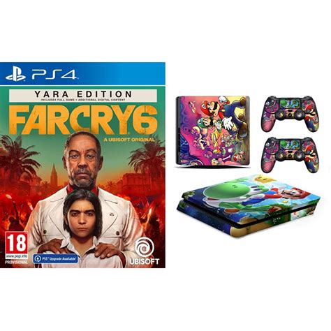 Buy Far Cry 6 Yara Edition (PS4)+Fox Micro® PS4 Slim Console Mario Skin ...