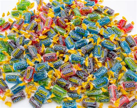 JOLLY RANCHERS Hard Candy 2 lb – Bulk Bag, Assorted Fruit Flavors ...