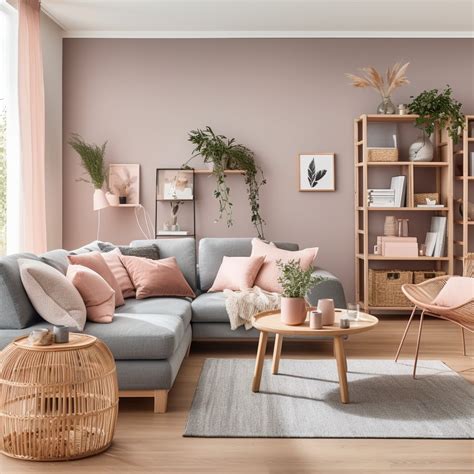 Creating Balance with Elegant Grey and Pink Ideas