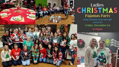 Ladies Pajamas Christmas Party , Heartland Church, Winter Haven, 1 ...