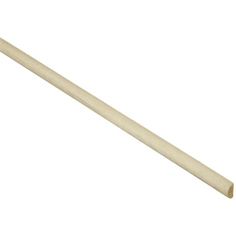FN NEUHOFER Halbrundstab, Kiefernholz natur, LxHxT: 100 x 2 x 0,9 cm ...