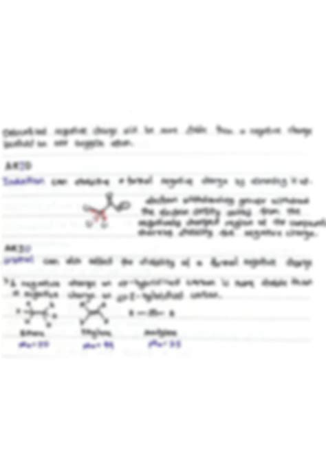 SOLUTION: Organic chemistry organic acids and bases and factors ...