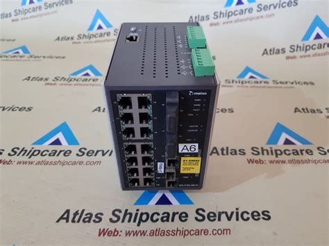 METSO EDS-518A-MM-SC ETHERNET SWITCH – Atlas Shipcare Services