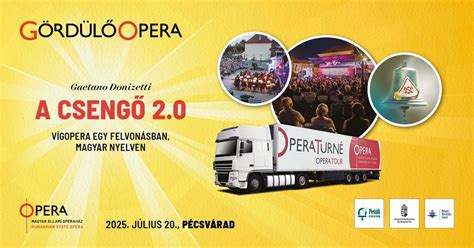 GÖRDÜLŐ OPERA | Donizetti: A csengő 2.0 | PÉCSVÁRAD, Szentháromság tér ...