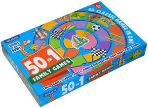 jk int 50 in 1 Family Games play Party & Fun Board Game - 50 in 1 ...