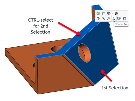 Image result for Normal a SolidWorks
