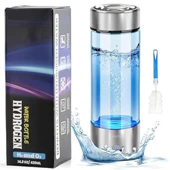 QUENTRO Hydrogen Water Generator Bottles – 3Min Rapid Hydrogenation ...