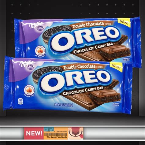 Oreo Milka Double Chocolate Candy Bar - The Junk Food Aisle