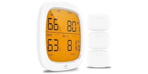 Digital Indoor Outdoor Thermometer 的图像结果