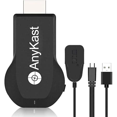 Anycast Wireless WiFi 1080P HDMI Display TV Dongle Receiver Black - Buy ...