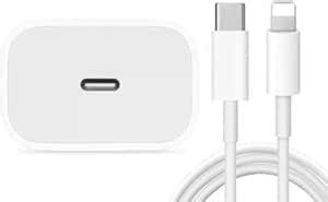 Original 20W Fast Pd Type C Charger with Fast Charging Cable for i ...