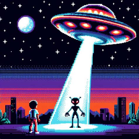 Alien 8-Bit PNG 的图像结果