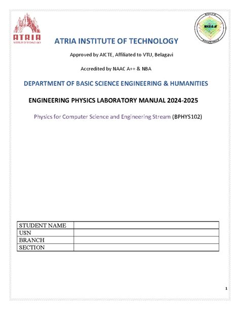 LAB Manual Editing - okay - ATRIA INSTITUTE Approved by AICTE ...