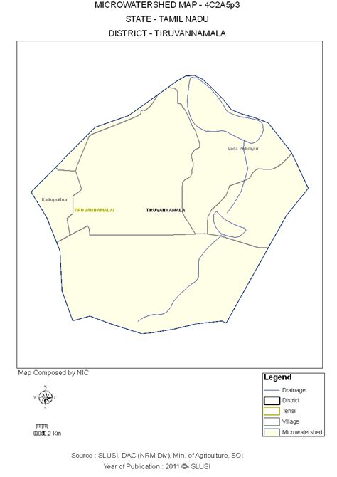 Micro-Watershed Atlas for TamilNadu--