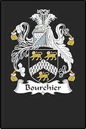 Buy Bourchier: Bourchier Coat of Arms and Family Crest Notebook Journal ...