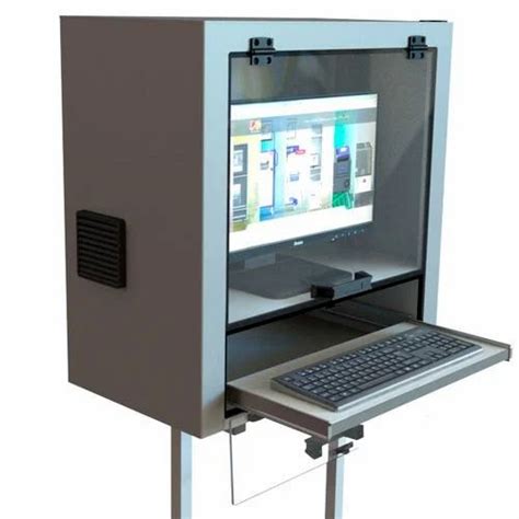 Cabinets - Wall-Mounted Cabinet With Keyboard And Mouse Support (24" w ...