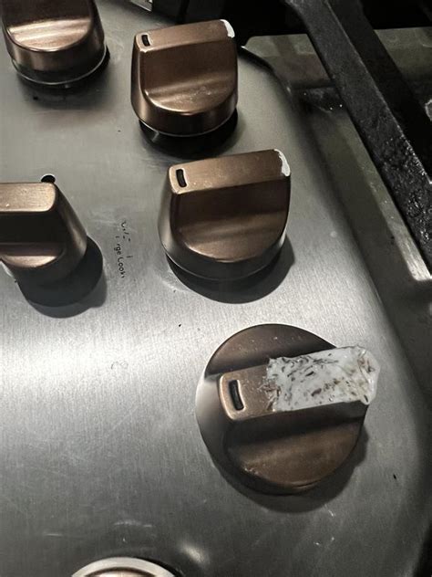 Cafe 30-in Gas Cooktop Knob Kit (Brushed Bronze) CXCG1K0PMBZ at Lowes.com