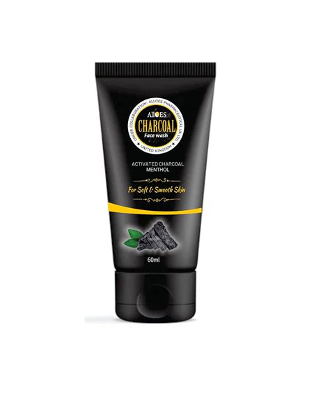 ALLOES Activated Charcoal Face Wash for men and women (180gm) | For ...