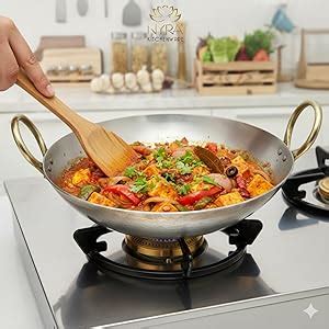 Buy NYRA® Pure Original Loha Kadhai/Iron Traditional Deep Bottom Wok ...