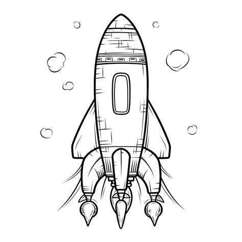 Rocket Ship Coloring Pages [2025]