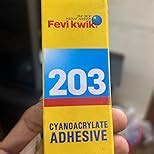 Pidilite Fevikwik 203 Cyanoacrylate Adhesive (20 ml). : Amazon.in ...