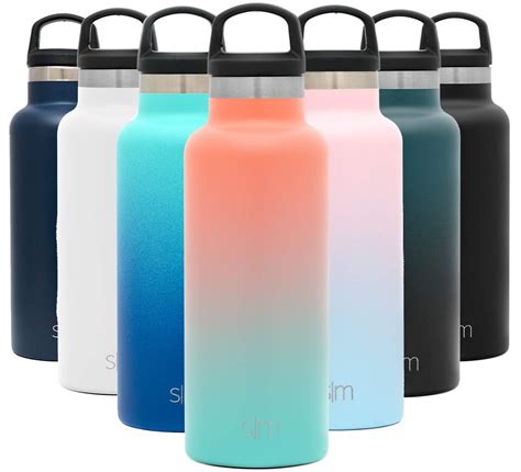 Simple Modern 17oz Ascent Water Bottle - Stainless Steel Flask w/Handle ...